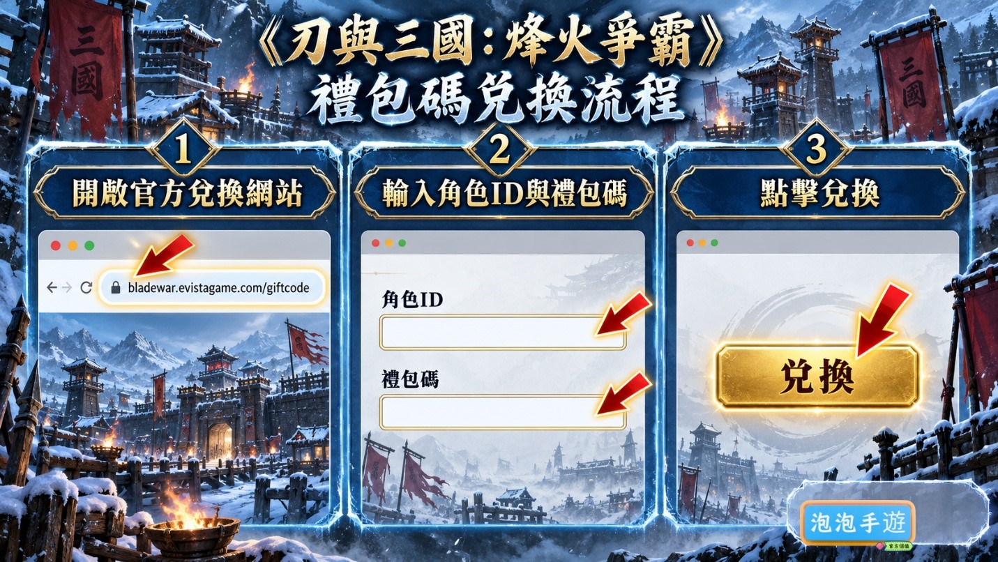 刃與三國:烽火爭霸禮包碼