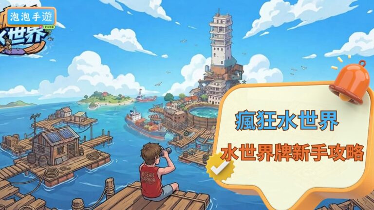 瘋狂水世界攻略